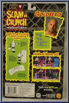 Goldberg from WCW - Slam 'N Crunch manufactured by Toy Biz [Back]