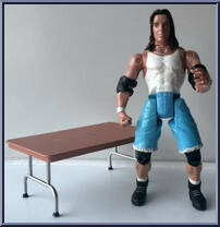 Kidman from WCW - Bruisers manufactured by Toy Biz [Loose]
