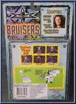 Raven from WCW - Bruisers manufactured by Toy Biz [Back]