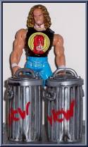 Raven from WCW - Bruisers manufactured by Toy Biz [Loose]