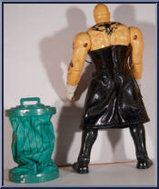 Saturn from WCW - Slam 'N Crunch manufactured by Toy Biz [Loose]