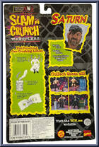 Saturn from WCW - Slam 'N Crunch manufactured by Toy Biz [Back]