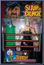 Saturn from WCW - Slam 'N Crunch manufactured by Toy Biz [Front]