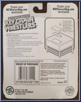 Sting (Wolfpac) from WCW - Key Chain Wrestlers - Electronic Talking manufactured by Toy Biz [Back]