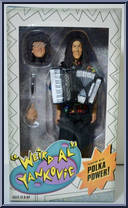 Weird Al Yankovic (Polka Power) from Weird Al Yankovic - Clothed Retro manufactured by Neca [Front]