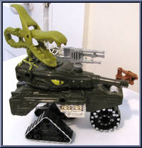 Terror Tank from Wheeled Warriors - Monster Minds manufactured by Mattel [Loose]