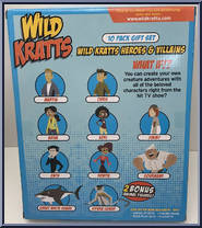 Wild Kratts Heroes & Villains from Wild Kratts - Sets manufactured by Wicked Cool Toys [Back]