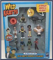 Wild Kratts Heroes & Villains from Wild Kratts - Sets manufactured by Wicked Cool Toys [Front]