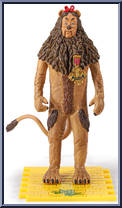 Cowardly Lion from Wizard of Oz - Bendyfigs manufactured by Noble Toys [Loose]