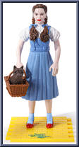 Dorothy from Wizard of Oz - Bendyfigs manufactured by Noble Toys [Loose]