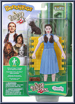 Dorothy from Wizard of Oz - Bendyfigs manufactured by Noble Toys [Front]