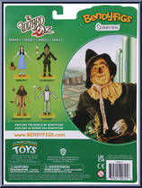 Scarecrow from Wizard of Oz - Bendyfigs manufactured by Noble Toys [Back]
