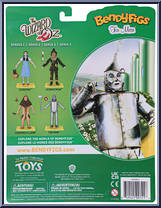 Tin Man from Wizard of Oz - Bendyfigs manufactured by Noble Toys [Back]