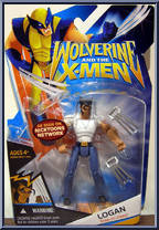 Logan (Snap-on claws) from Wolverine and the X-Men - Basic Series manufactured by Hasbro [Front]