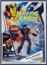Wolverine (Snap-on claws) from Wolverine and the X-Men - Basic Series manufactured by Hasbro [Front]