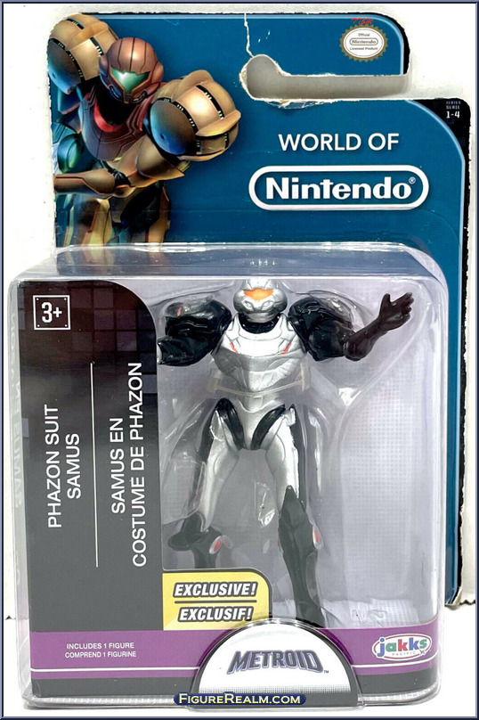 Phazon Suit Samus (Metroid) World of Nintendo Series 14 Jakks