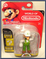 Fire Luigi (Super Mario) from World of Nintendo - Series 1-4 manufactured by Jakks Pacific [Front]