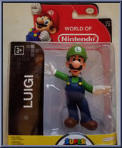 Luigi (Super Mario) from World of Nintendo - Series 1-3 manufactured by Jakks Pacific [Front]