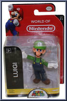 Luigi (Super Mario) from World of Nintendo - Series 1-4 manufactured by Jakks Pacific [Front]