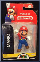 Mario (Super Mario) from World of Nintendo - Series 1-3 manufactured by Jakks Pacific [Front]