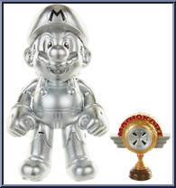 Metal Mario from World of Nintendo - Series 2-7 manufactured by Jakks Pacific [Loose]