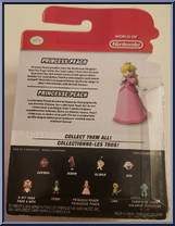 Princess Peach (Super Mario) from World of Nintendo - Series 1-3 manufactured by Jakks Pacific [Back]
