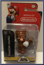 Tanooki Mario (Super Mario) from World of Nintendo - Series 2-2 manufactured by Jakks Pacific [Front]