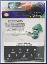 Turquoise Squid (Splatoon) from World of Nintendo - Series 1-3 manufactured by Jakks Pacific [Back]