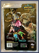Amberlash (Succubus Demon) from World of Warcraft (DC Unlimited) - Series 4 manufactured by DC Direct [Back]