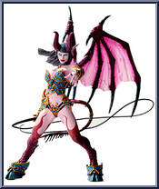 Amberlash (Succubus Demon) from World of Warcraft (DC Unlimited) - Series 4 manufactured by DC Direct [Loose]