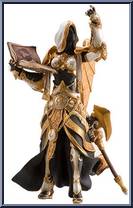 Sister Benedron (Human Priestess) from World of Warcraft (DC Unlimited) - Series 3 manufactured by DC Direct [Loose]
