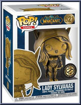 Lady Sylvanas (Gold) from World of Warcraft - Pop! Vinyl Figures manufactured by Funko [Front]