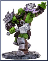 Orc Warrior & Orc Shaman (Common) from World of Warcraft - Basic Series manufactured by McFarlane [Loose]