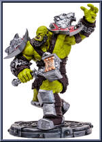 Orc Warrior & Orc Shaman (Rare) from World of Warcraft - Basic Series manufactured by McFarlane [Loose]