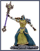 Undead Priest & Undead Warlock (Common) from World of Warcraft - Basic Series manufactured by McFarlane [Loose]
