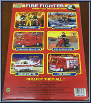 Fire Fighter (Urban Fire Fighting) from World Peacekeepers - Fire Fighters manufactured by M&C Toy Centre [Back]