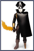Captain Deadstar from Worst - Wave 2 manufactured by Super7 [Loose]