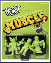 Green Pack #1 from Worst - M.U.S.C.L.E. manufactured by Super7 [Front]