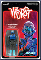 X-3 (The Enigma) from Worst - X-Series (Infrared) manufactured by Super7 [Front]