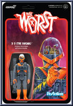 X-3 (The Enigma) from Worst - Wave 3 manufactured by Super7 [Front]