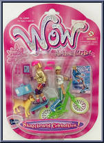 Skateboard Celebrities from Wow Action Girls! - Basic Series manufactured by Lanard Toys [Front]