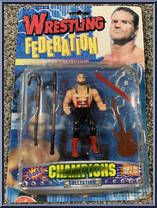 Wrestler (Red Tank Top / Black Pants) Action Figure