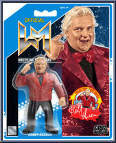 Bobby Heenan (Red Jacket) from Wrestling Megastars - Series 3 manufactured by Chella Toys [Front]