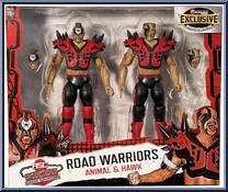 Road Warriors from Wrestling - Unsanctioned Classic Superstars manufactured by RSC Toys [Front]