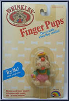 Green Shirt / Pink Pants from Wrinkles - Finger Pups manufactured by LJN [Front]