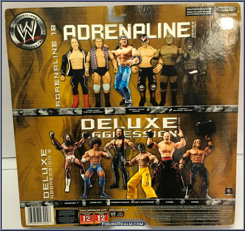 WWE adrenaline Wrestling action figure Orlando Jordan