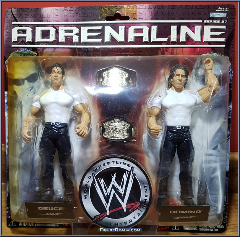 2007 WWE Jakks Pacific Adrenaline Series 27 Deuce & Domino