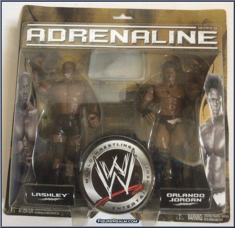 WWE adrenaline Wrestling action figure Orlando Jordan