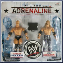 Mr. Kennedy / Edge from WWE Adrenaline - Series 28 manufactured by Jakks Pacific [Front]