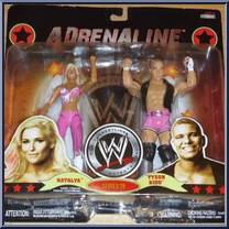 Natalya / Tyson Kidd from WWE Adrenaline - Series 39 manufactured by Jakks Pacific [Front]